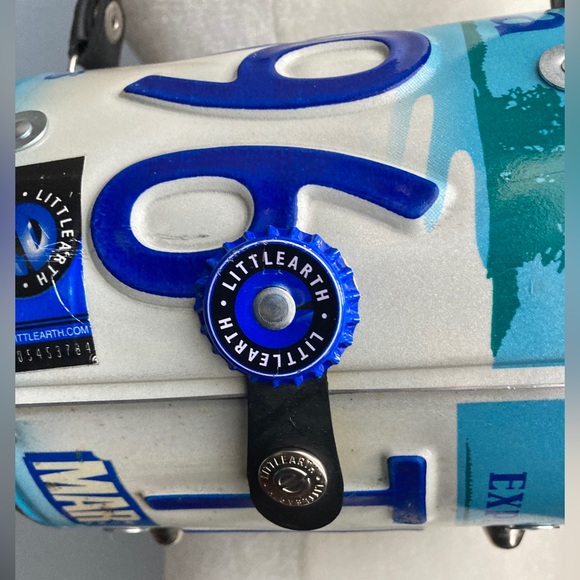 Little Earth XL Cyclone Minnesota License Plate Purse EUC - Picture 6 of 12